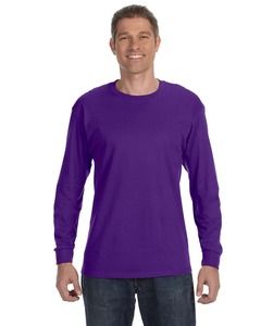 Gildan G540 - T-shirt Heavy CottonMD, 8,8 oz de MD à manches longues Violet