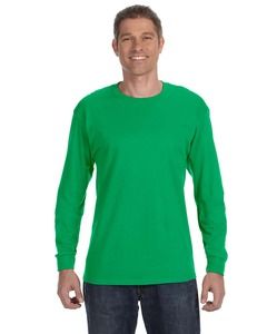 Gildan G540 - T-shirt Heavy CottonMD, 8,8 oz de MD à manches longues Vert Irlandais