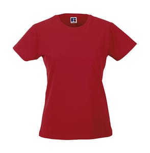 Russell Europe R-155F-0 - Ladies` Slim T Classic Red