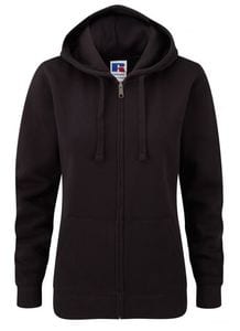 Russell Europe R-266F-0 - Ladies` Authentic Zipped Hood Black