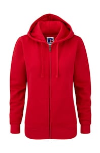 Russell Europe R-266F-0 - Ladies` Authentic Zipped Hood Classic Red