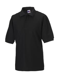 Russell Europe R-539M-0 - Polo Blended Fabric Black