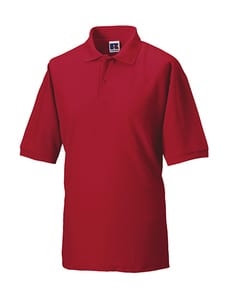 Russell R-539M-0 - Polo Mischgewebe Classic Red
