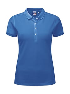 Russell R-566F-0 - Ladies’ Stretch Polo Azure