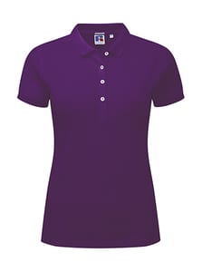 Russell R-566F-0 - Ladies’ Stretch Polo Ultra Purple