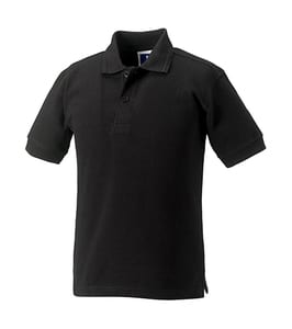 Russell Europe R-599B-0 - Children`s Polo Shirt Black