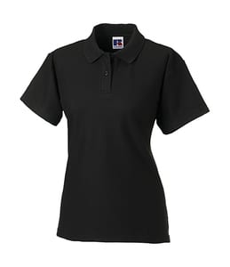 Russell R-539F-0 - Ladies` Polo Poly-Cotton Blend Schwarz