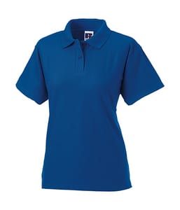 Russell R-539F-0 - Ladies` Polo Poly-Cotton Blend Bright Royal