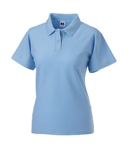 Russell R-539F-0 - Ladies` Polo Poly-Cotton Blend Himmelblau