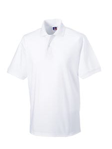 Russell Europe R-599M-0 - Hard Wearing Polo Shirt - up to 4XL White