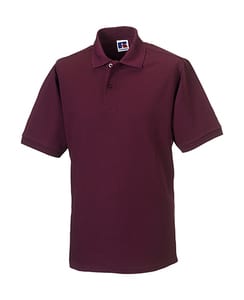 Russell Europe R-599M-0 - Hard Wearing Polo Shirt - up to 4XL Burgundy