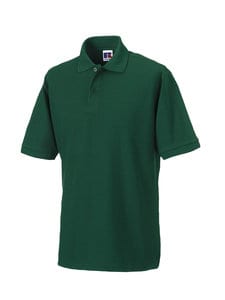 Russell Europe R-599M-0 - Hard Wearing Polo Shirt - up to 4XL Bottle Green
