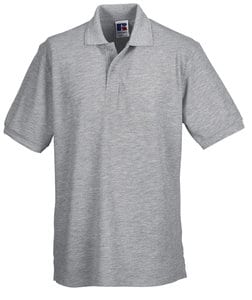 Russell Europe R-599M-0 - Hard Wearing Polo Shirt - up to 4XL Light Oxford