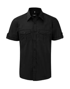 Russell Collection R-919M-0 - Men`s Roll Sleeve Shirt