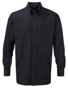 Russell Europe R-932M-0  - Oxford Shirt LS Black