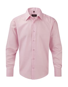 Russell Europe R-958M-0 - Tailored Ultimate Non-iron Shirt LS Classic Pink