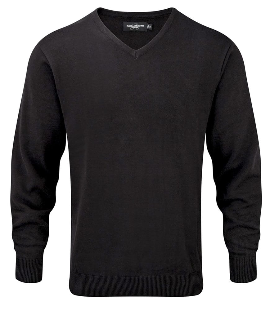 Russell Europe R-710M-0 - V-Neck Knit Pullover