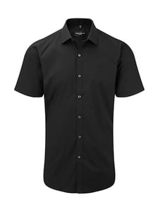 Russell Europe R-961M-0 - Men`s Ultimate Stretch Shirt Black
