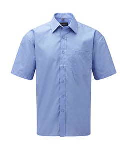 Russell Europe 935M - Short Sleeve Poplin Shirt