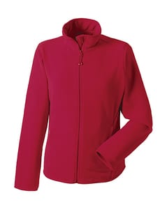 Russell Europe R-883F-0 - Microfleece Full Zip Classic Red