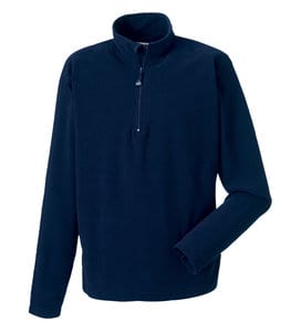 Russell Europe R-881M-0 - 1/4 Zip Microfleece French Navy