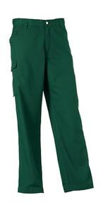 Russell Europe R-001M-0 - Twill Workwear Trousers length 32" Bottle Green