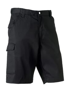 Russell R-002M-0 - Twill Workwear Shorts Schwarz