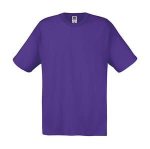 Fruit of the Loom 61-082-0 - Original Full Cut T-Shirt Herren Purple