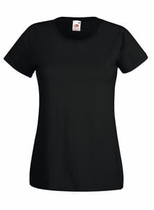 Fruit of the Loom 61-372-0 - Lady-Fit Valueweight T Black