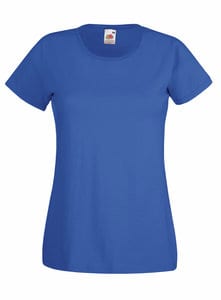Fruit of the Loom 61-372-0 - Damen Valueweight T-Shirt Royal Blue