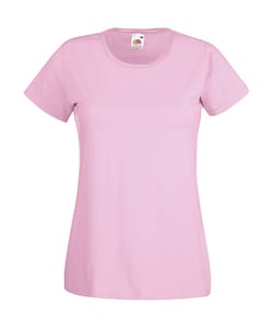 Fruit of the Loom 61-372-0 - Damen Valueweight T-Shirt Light Pink