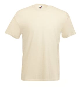 Fruit of the Loom 61-036-0 - Value Weight Tee Natural