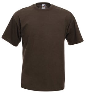 Fruit of the Loom 61-036-0 - Value Weight Tee Chocolate