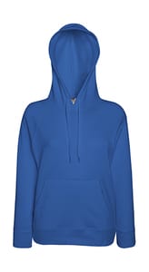 Fruit of the Loom 62-148-0 - Lady-Fit Lightweight Hooded Sweat Royal blue