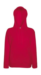 Fruit of the Loom 62-148-0 - Lady-Fit Lightweight Hooded Sweat Rot