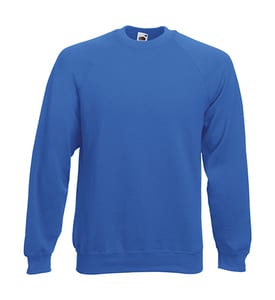Fruit of the Loom 62-216-0 - Sweatshirt Raglan Royal blue