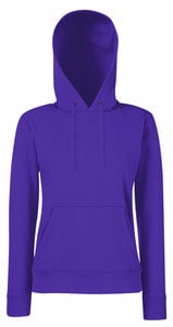Fruit of the Loom 62-038-0 - Damen Hooded Sweatshirt Purple