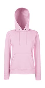 Fruit of the Loom 62-038-0 - Lady Fit Hooded Sweat Light Pink