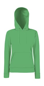 Fruit of the Loom 62-038-0 - Lady Fit Hooded Sweat Kelly Green