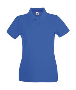 Fruit of the Loom 63-030-0 - Lady-Fit Premium Polo Royal Blue