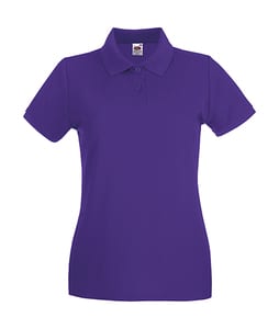 Fruit of the Loom 63-030-0 - Lady-Fit Premium Polo Purple