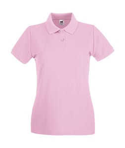 Fruit of the Loom 63-030-0 - Lady-Fit Premium Polo Light Pink