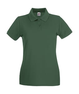 Fruit of the Loom 63-030-0 - Lady-Fit Premium Polo Forest Green