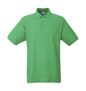 Fruit of the Loom 63-402-0 - Piqué Polo Mischgewebe Kelly Green