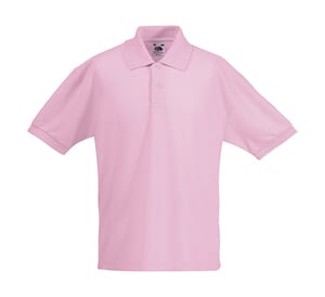 Fruit of the Loom 63-417-0 - Kids` Polo 65:35 Light Pink
