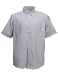 Fruit of the Loom 65-112-0 - Oxford Shirt Oxford Grey