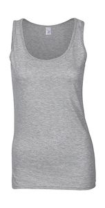 Gildan 64200L - T-shirt Mulher Em Cavas Soft Style Sport Grey (RS)