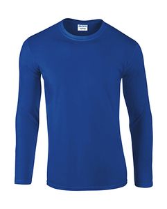 Gildan 64400 - Softstyle® Langarm-T-Shirt Herren Marineblauen