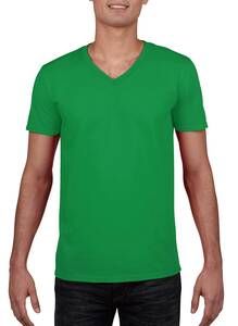 Gildan 64V00 - Softstyle® Herren T-Shirt mit V-Ausschnitt Irish Green