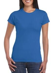 Gildan 64000L - Softstyle® Tailliertes Kurzarm-T-Shirt Damen Marineblauen